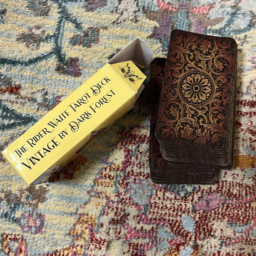 The rider waite tarot deck vintage by dark forest